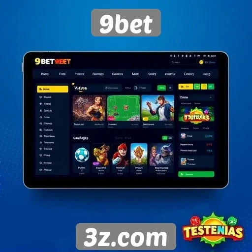 Novidades na interface do 9bet para usuários